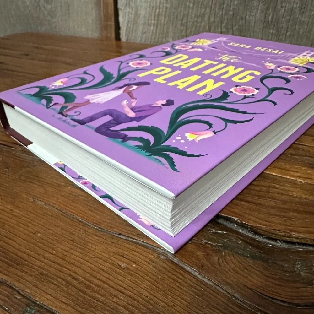 The Dating Plan by Sara Desai BOTM Hardcover Book